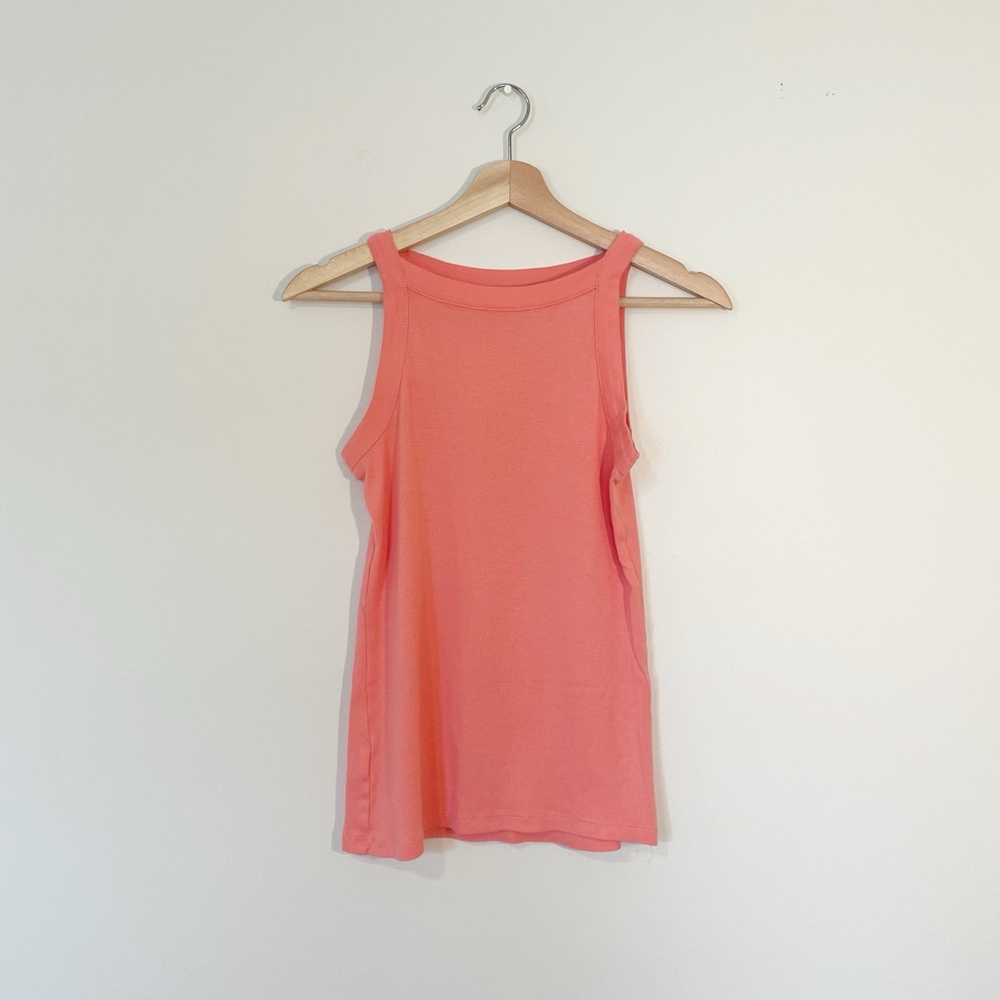 Loft Peachy Coral Sleeveless Tank Top